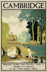 LNER poster re Cambridge