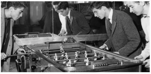 Foosball Paris 1958