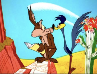 Wile E. Coyote and the Road Runner