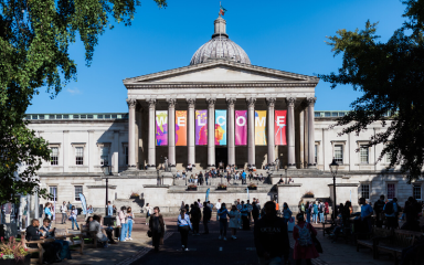 The UCL neoclassical main building; the Octagon The UCL neoclassical main building; the Octagon
