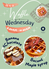 Poster for Waffle Wednesday Poster for Waffle Wednesday