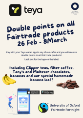 Fairtrade products poster