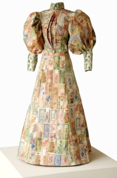 Money Dress, Susan Stockwell, 2010, International currency notes, cotton thread, canvas & mannequin frame Money Dress, Susan Stockwell, 2010, International currency notes, cotton thread, canvas & mannequin frame