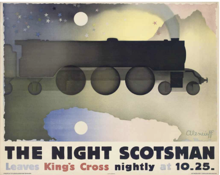 The Night Scotsman, Alexandre Alexeieff, 1931
