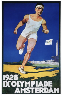 1928 Olympics poster