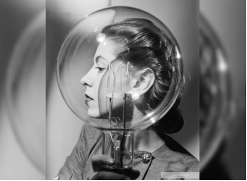 Lee Miller - Model with Lightbulb Lee Miller - Model with Lightbulb