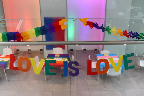 "Love is love" decoration