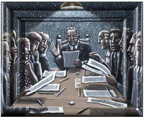 P J Crook - Office Meeting