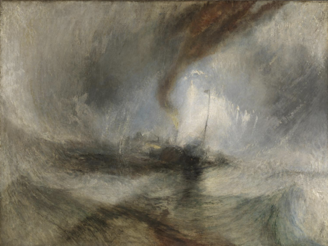 Snow Storm - Steam-Boat off a Harbour’s Mouth - Joseph Mallord William Turner Snow Storm - Steam-Boat off a Harbour’s Mouth - Joseph Mallord William Turner