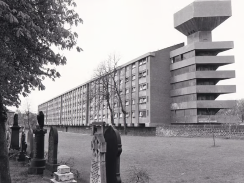 Leeds University in 1975 - student halls of residence Leeds University in 1975 - student halls of residence