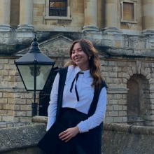 Eleonora in matriculation clothes