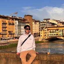 A non-typical photo of Yizheng Lu