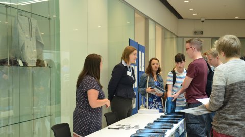 Open day registration desk