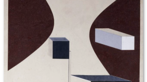 Eliezer Lissitzky - Proun N 90