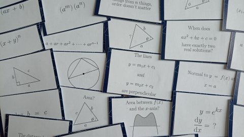 Flashcards with facts from the MAT syllabus