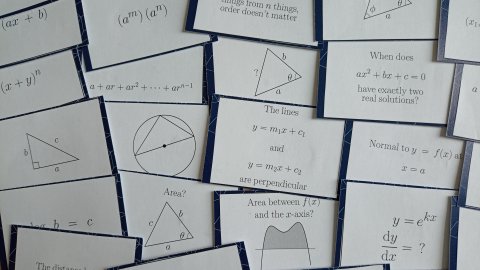 Flashcards with facts from the MAT syllabus