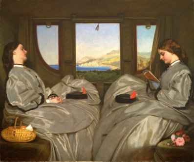Augustus Leopold Egg - The Traveling Companions Augustus Leopold Egg - The Traveling Companions