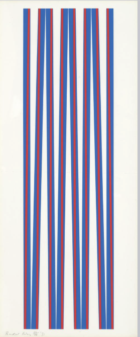 Bridget Riley - Elongated Triangles
