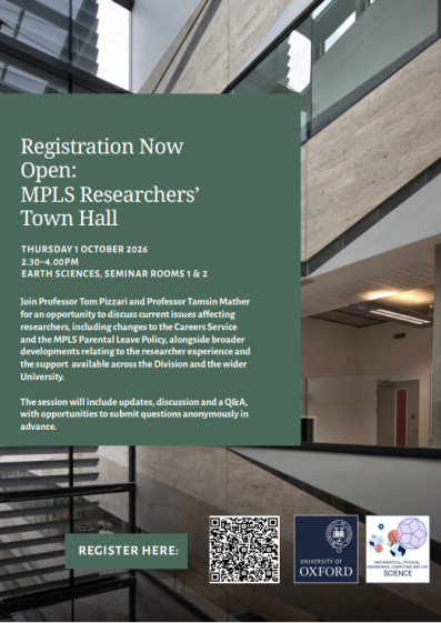 Poster for event