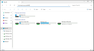 Windows RFS address